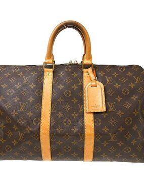 LOUIS VUITTON KEEPALL 45 DUFFLE HANDBAG MONOGRAM M41428